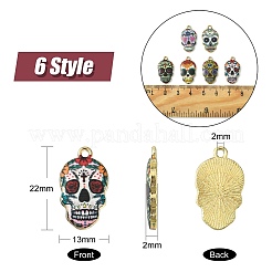 Alloy Enamel Pendants&nbsp;ENAM-CJ0001-37