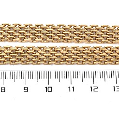 8MM 304 Stainless Steel Mesh Chain Necklaces&nbsp;NJEW-Q013-04G