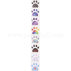 500Pcs Dog Paw Stickers&nbsp;AJEW-S089-05