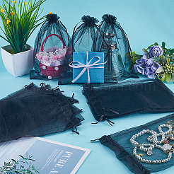 50pcs Large Organza Pouches Portable Shoes Bag Travel Storage Drawstring Bags&nbsp;OP-SP0001-03C-02