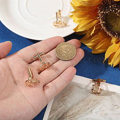 4 Pairs Alloy Cufflinks&nbsp;FIND-CA0011-40KCG