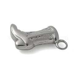 304 Stainless Steel Pendants&nbsp;STAS-L277-05B-P