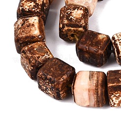 Natural Tree Bark Agate Beads Strands&nbsp;G-Q606-82