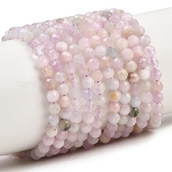 Natural Kunzite Beads Strands&nbsp;G-P612-C-4mm-01