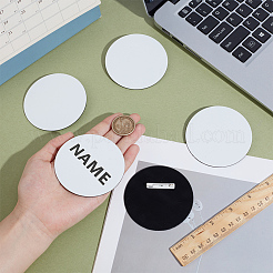 Thermal Transfer Plastic Brooches&nbsp;JEWB-WH0050-29A