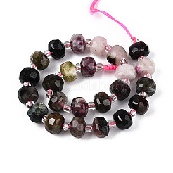 Natural Colorful Tourmaline Beads Strands&nbsp;G-N327-08A-05