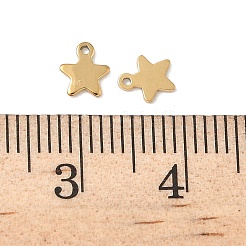 304 Stainless Steel Charms&nbsp;STAS-K306-15A-G