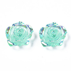 Transparent Resin Cabochons&nbsp;CRES-N030-001B-03
