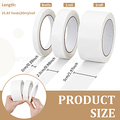 5 Rolls 3 Styles Polyethylene Adhesive Tape&nbsp;DIY-BC0017-03C