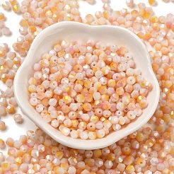 Two Tone Baking Paint Glass Seed Beads&nbsp;SEED-C004-03H