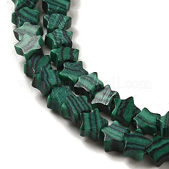 Synthetic Malachite Beads Strands&nbsp;G-G085-B07-01