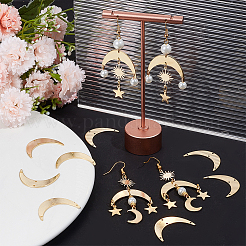 20Pcs Rack Plating Brass Chandelier Components Links&nbsp;KK-BBC0011-65