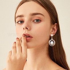 12Pcs 3 Style Brass Cubic Zirconia Stud Earring Findings&nbsp;KK-BBC0012-67