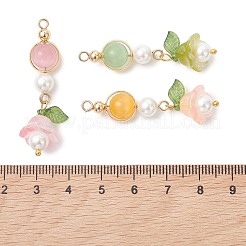 5Pcs Handmade Lampwork Pendants&nbsp;PALLOY-TA00397