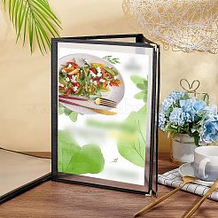 PVC Menu Cover Holders&nbsp;AJEW-WH0300-01E