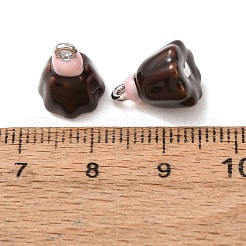 Afternoon Tea Alloy Enamel Pendants&nbsp;AL-CBA3252-03P-C