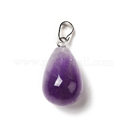 Natural Amethyst Pendants&nbsp;G-I332-05P-12
