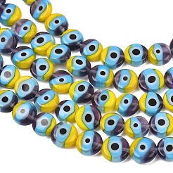 Handmade Evil Eye Lampwork Beads&nbsp;LAMP-C028-01-01