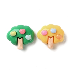 Opaque Resin Cabochons&nbsp;CRES-F030-01C