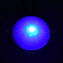 Plastic & Iron LED Collar Light&nbsp;AJEW-P080-07