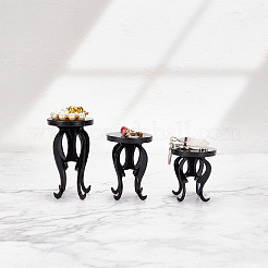 3 Sets 3 Sizes Vase Holder Shaped Acrylic Jewelry Display Stand Sets for Earrings&nbsp;ODIS-WH0043-33