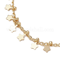 Brass Curb Chain Bracelet Makings&nbsp;AJEW-JB01324