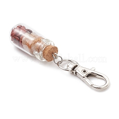 5Pcs Glass Wishing Bottle Pendant Decorations&nbsp;HJEW-JM03711