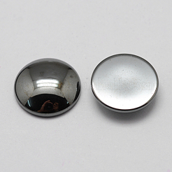 Non-magnetic Synthetic Hematite Cabochons&nbsp;X-G-P162-05-10mm