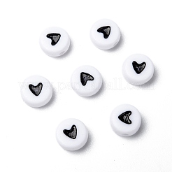 Flat Round Acrylic Beads&nbsp;MACR-PB37C9070-3