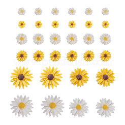 160Pcs 8 Style Resin Cabochons&nbsp;CRES-CD0001-03