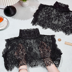 2Pcs Cotton Lace Detachable False Collars&nbsp;AJEW-HY0002-93