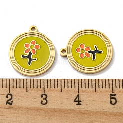 304 Stainless Steel Pendants&nbsp;STAS-L022-177G