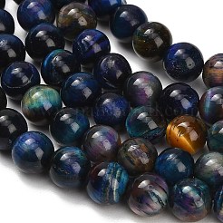 Natural Tiger Eye Beads Strands&nbsp;LS-G-F591-18-10mm-09