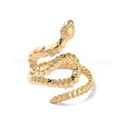 304 Stainless Steel Open Cuff Rings for Women&nbsp;RJEW-M020-01G-03