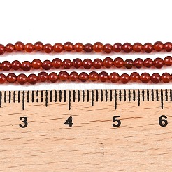 Natural Carnelian Bead Strands&nbsp;G-K146-03-2mm