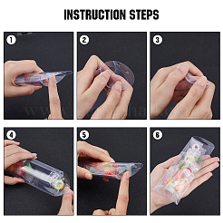 Transparent PVC Pillow Box&nbsp;CON-WH0076-92A