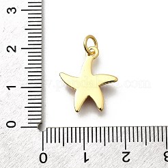Brass Enamel Pendants&nbsp;KK-P295-53G
