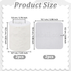 2Pcs Silicone & Wool Pen Holder&nbsp;AJEW-GO0005-46