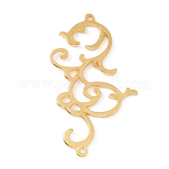 Antique Style Auspicious Clouds Alloy Connector Charms&nbsp;FIND-G016-03G