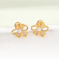 304 Stainless Steel Stud Earrings for Women&nbsp;SA-CBA44F8-01G