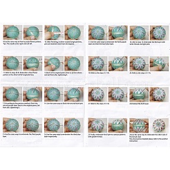 DIY Embroidery Temari Ball Kits&nbsp;DIY-I064-B05