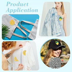 8Pcs Polyester Clothing Patches&nbsp;PATC-MA0001-39