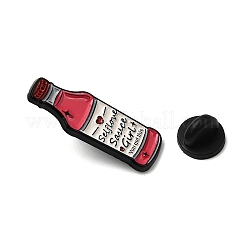 Selflove Sauce Girl Bottle Enamel Brooches&nbsp;JEWB-I064-04EB-02