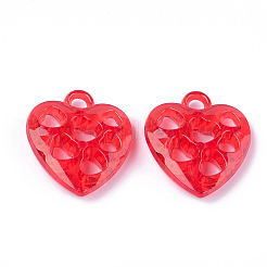 Transparent Acrylic Pendants&nbsp;TACR-T005-20