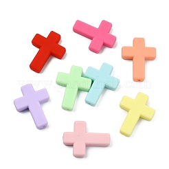 16Pcs 8 Colors Silicone Beads&nbsp;SIL-CJ0003-22