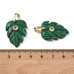 Synthetic Malachite Pendants&nbsp;X-GG-CBA105B-01B-G