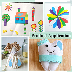 2 Sets Felt Teardrop Sheet&nbsp;DIY-PH0038-50