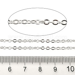Rack Plating Brass Cable Chains&nbsp;CHC-K392-01S