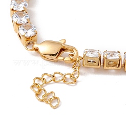 Classic Cubic Zirconia Tennis Bracelet&nbsp;BJEW-G639-01B-G