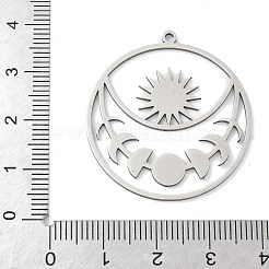 201 Stainless Steel Pendants&nbsp;STAS-S174-21P